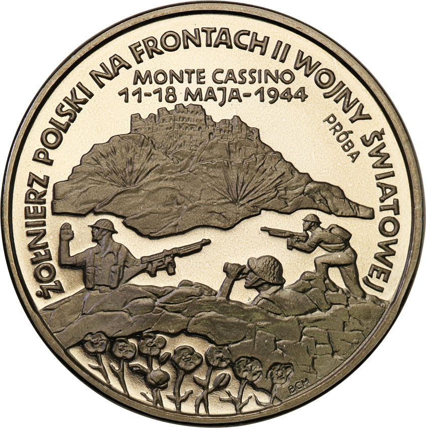 III RP. PRÓBA Nikiel 200 000 złotych 1994 Monte Casino